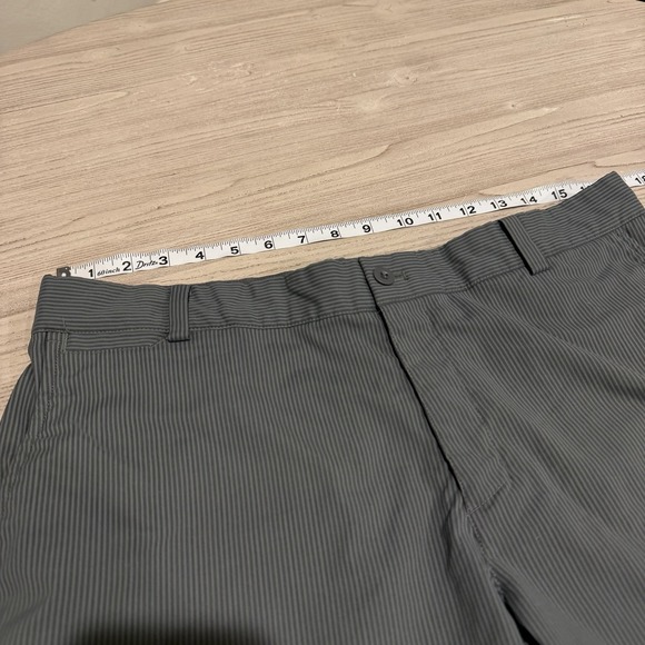 Nike Golf Tour Performance Dri-Fit Pants Gray Patterned Grey Stripes Men 34 x 30 - Picture 5 of 9